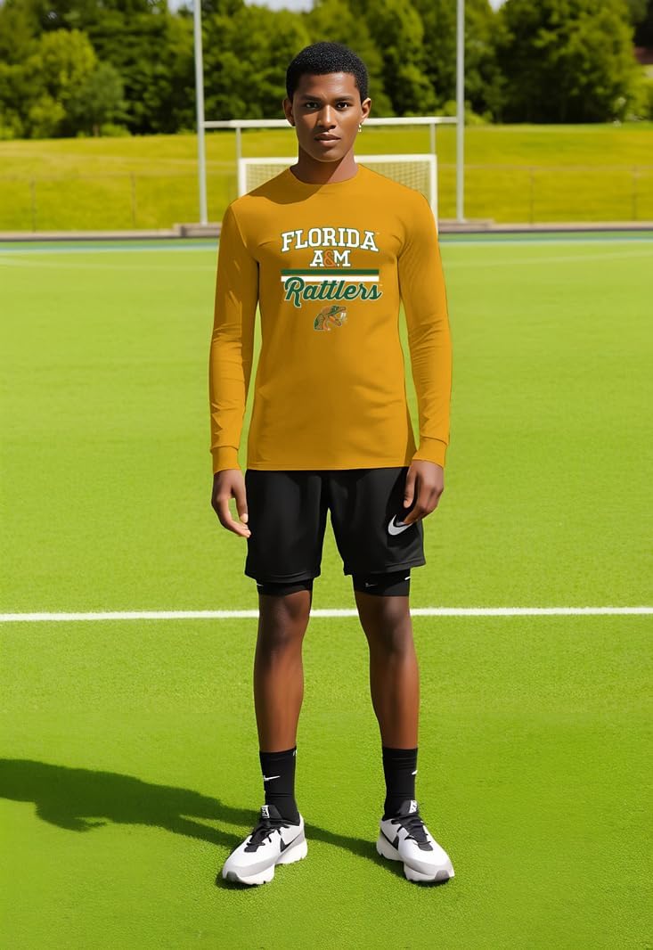 Long Sleeve T-Shirt | Official College Game Day Merchandise | Mens Womens Adult Cotton | Team Icon Design