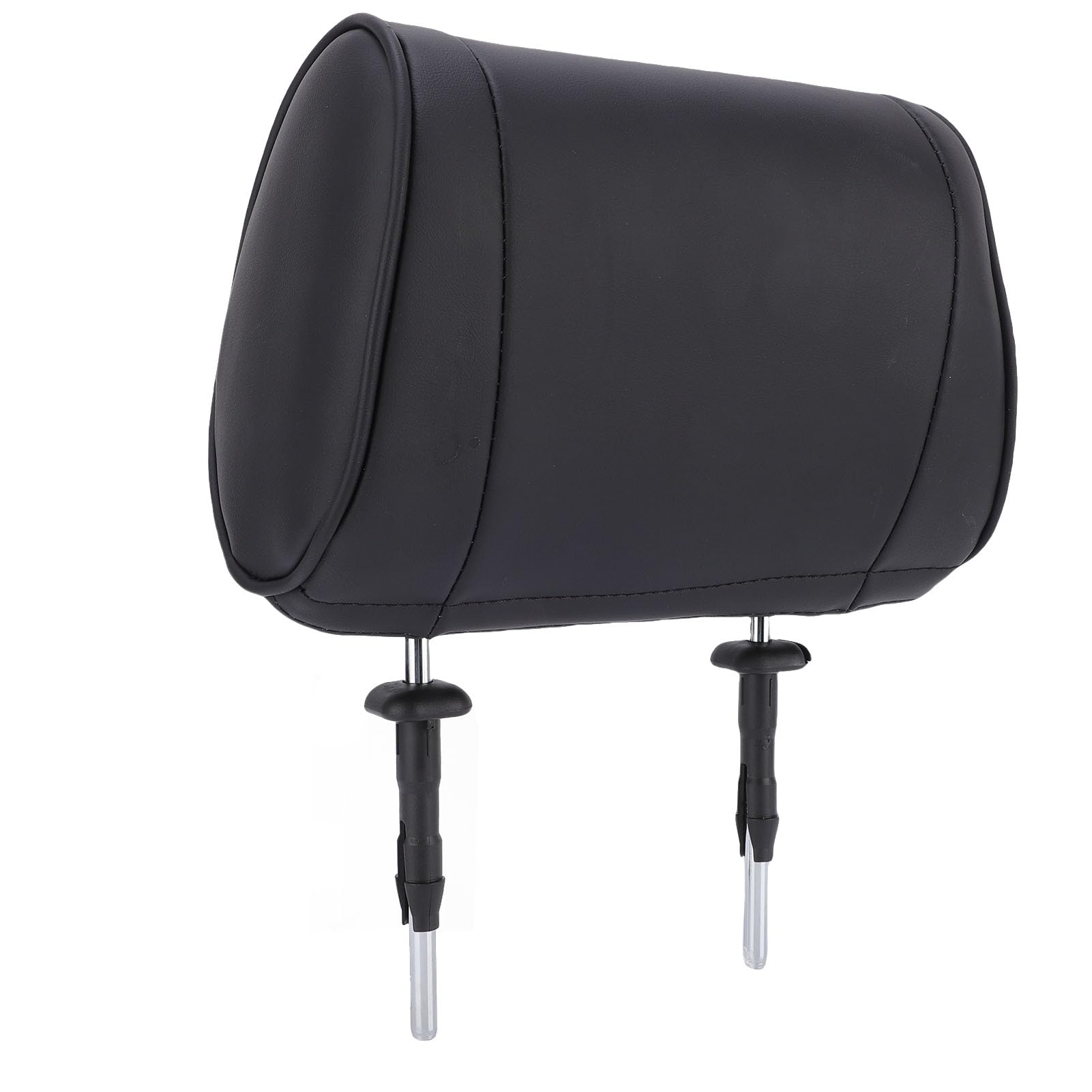 banapoy Appui-tête de Voiture, Oreiller de Soutien du Cou en Mousse à Mémoire de Forme avec Design profilé pour Un Confort de Conduite, Cuir PU Respirant, Support en Métal Robuste, Distance des