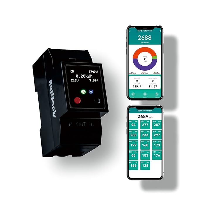 Buy Smart Energy Monitor Switch Breaker Remote WiFi Control Timer ON