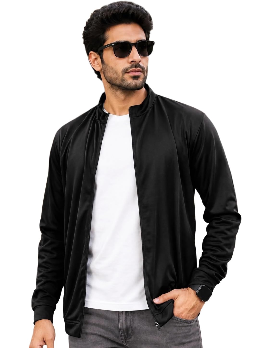 FIBREZA Sunscreen Jacket For Men | Sports Jacket | Riding | Biker | Sun Coat | Sunblock | Summer Jacket For Men-picture-32