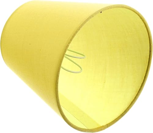 Pantalla de lámpara con clip, pantalla de tela, pantalla de barril, pantalla de tapa dura, cubierta de luz para lámparas de mesa de pie en sala de