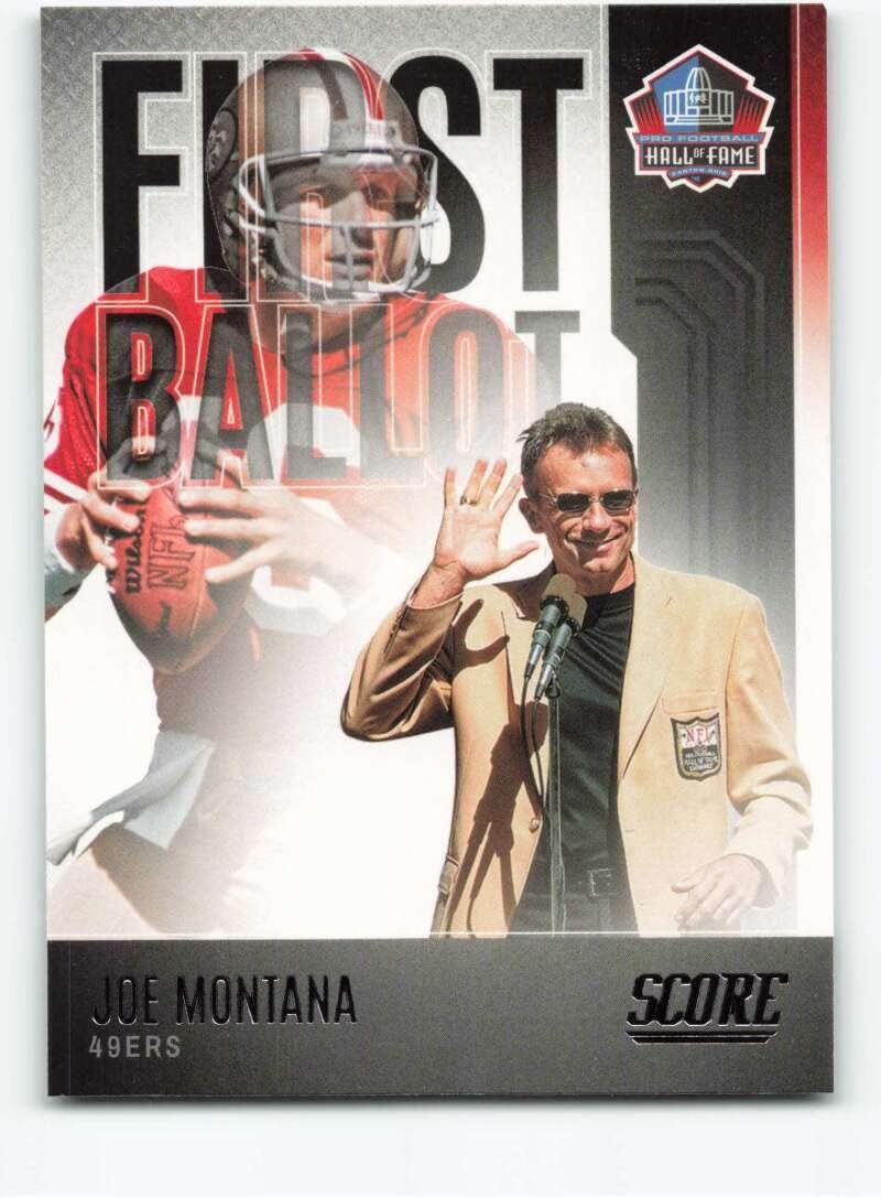 2022 Score First Ballot #3 Joe Montana NM-MT San Francisco 49ers Football NFL
