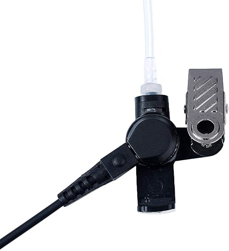 Miniatura 4 de KEYBLU XL200 Kit de vigilancia Tubo acústico Auricular de solo escucha para radio de 2 vías (0.098 in)