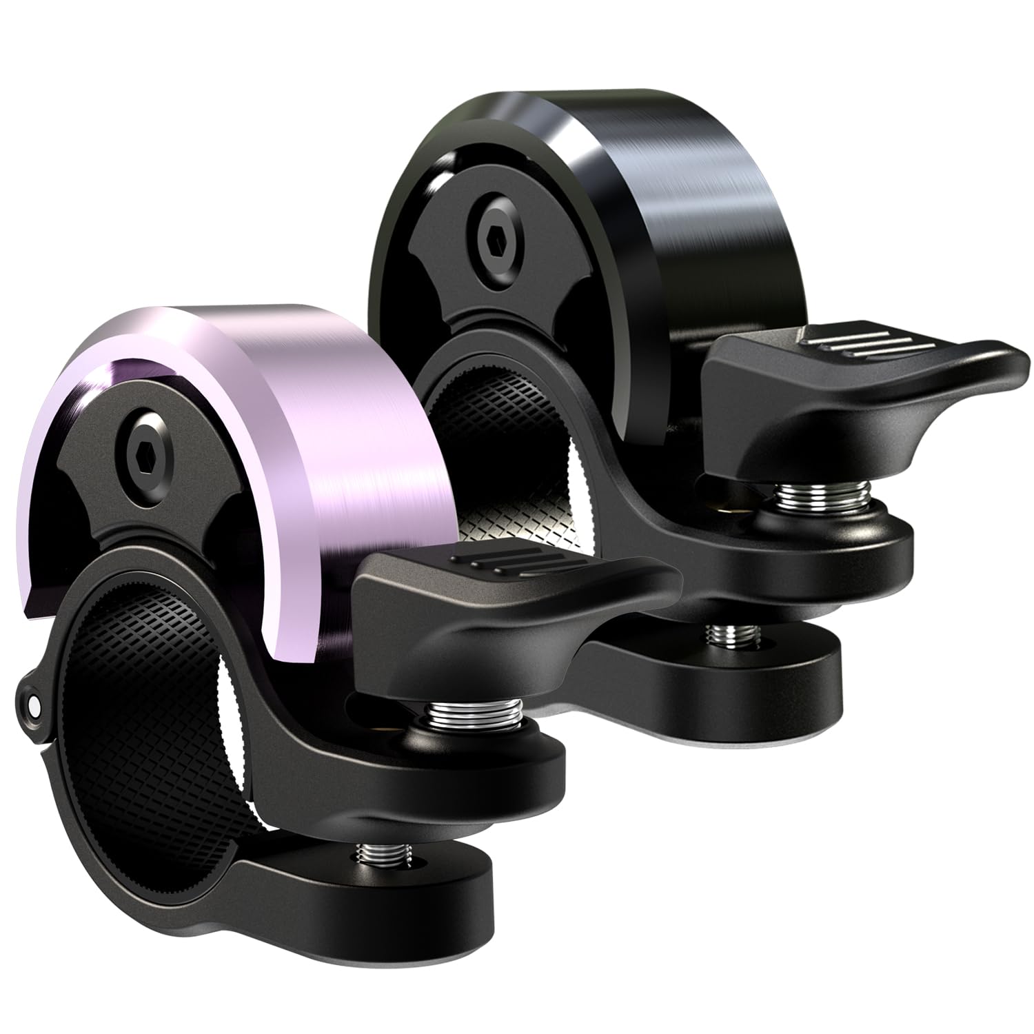 Greallthy Bike Bell, Aluminum Alloy Bicycle Belll with Clear& Loud Sound, Bike Bells for Adults Kids, Sturdy and Compact Bell Fits 19-25.5mm Bicycle Handlebars for Road Mountain Bikes Scooter. — image 1