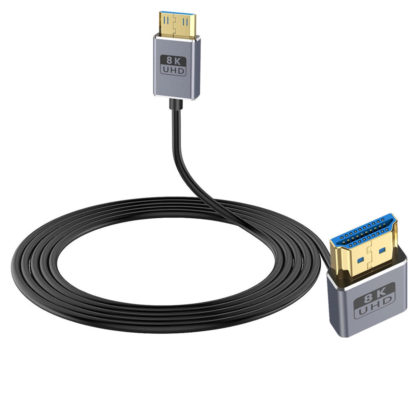 Cable mini HDMI a HDMI de 48 Gbps para conectar tu tableta y laptop a la HDTV 8