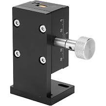ZAxes Linear Stage High Precision Manual Platform for Optical Equipment, Semiconductor Manufacturing Equipment, and Microscopes Aluminum Alloy