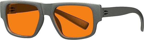 Eyekepper オレンジブルー遮光メガネ、アンバーレンズ - より良い睡眠、目の負担、光感度保護 - 4