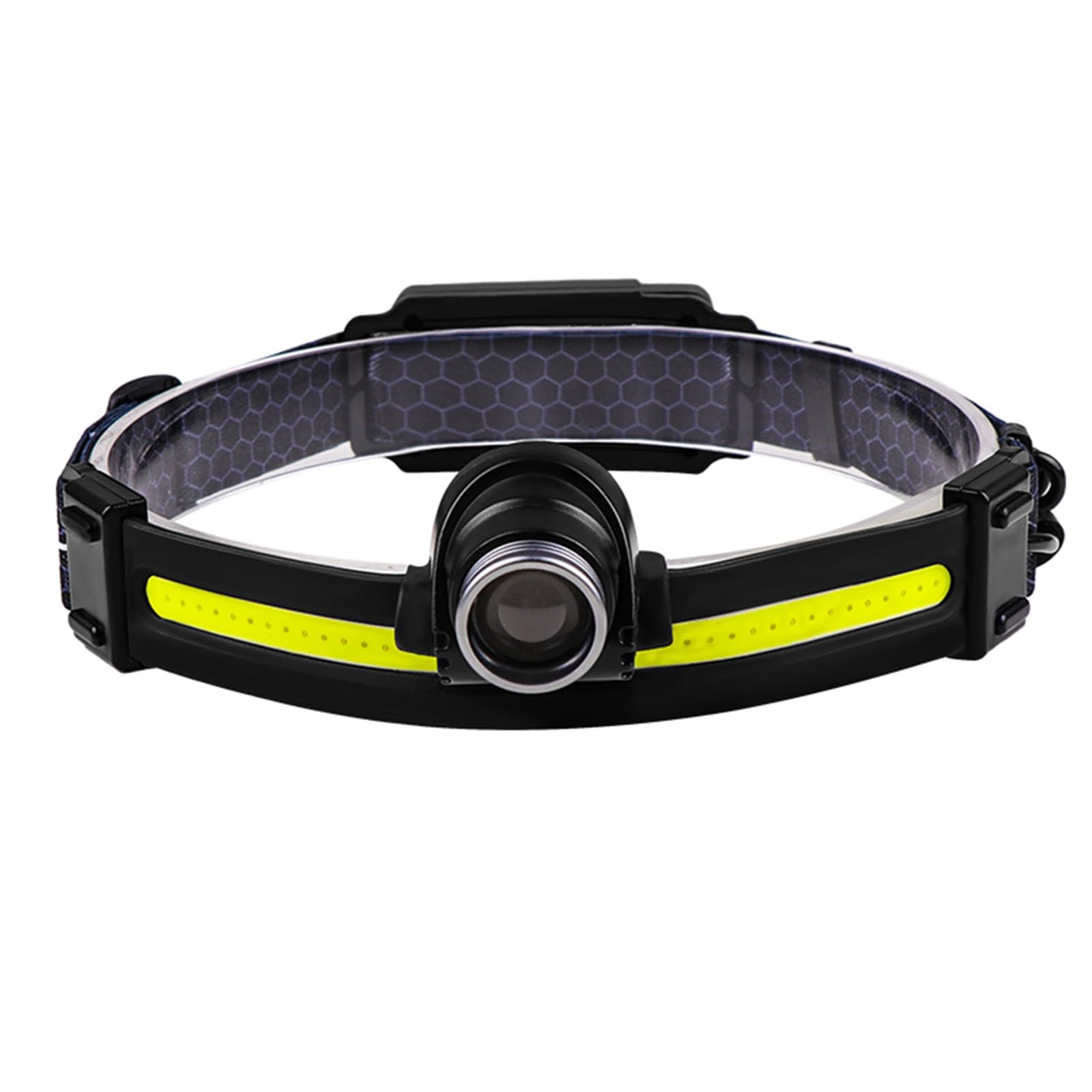 Lampe frontale casque de sécurité étanche rechargeable - 8