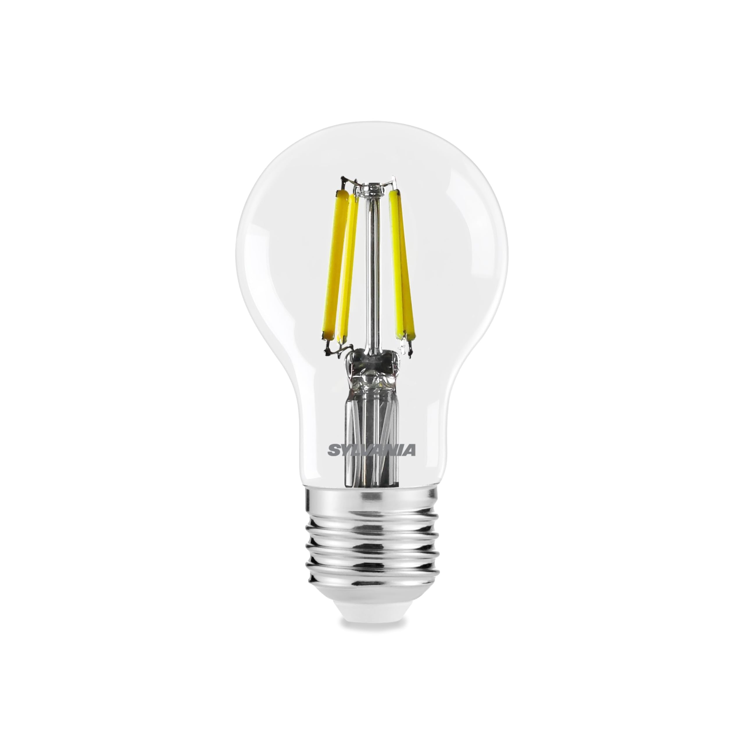 SYLVANIA Platinum E27 LED Bulb – 7.3W Ultra-Efficient GLS Retro Fit – A-Class Warm White Light (2700K) – Long Life, Low Energy Lamp for Home or Office