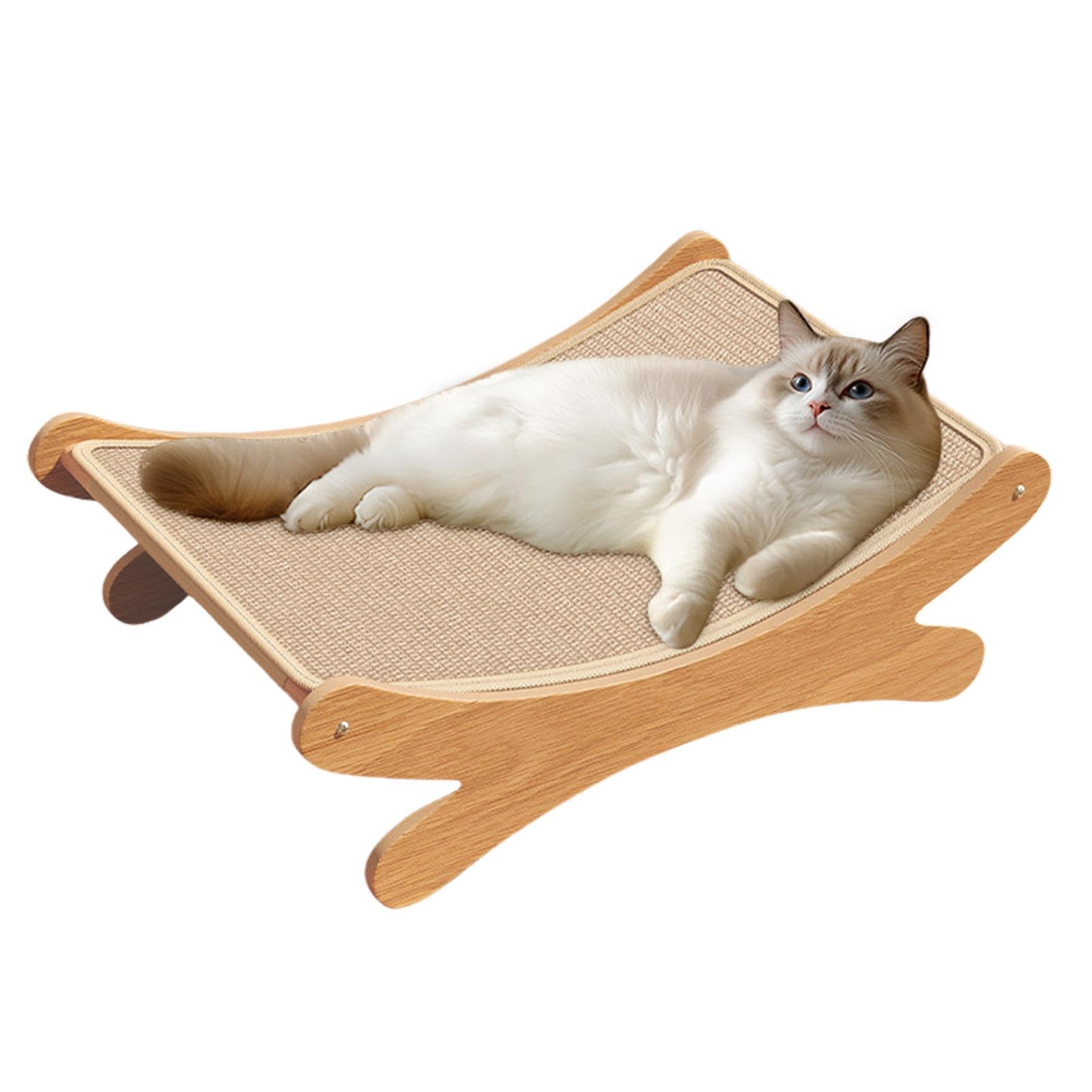 Cat Scratch Boards, 2 in 1 Cat Scratching Board, Cat Lounge Bed, Wear-Resistant Cat Lounge, Breathable Cat Bed, Indoor Outdoor Cat Bed, 50x33x16cm/19.69x12.99x6.3 inches for Indoor Outdoor