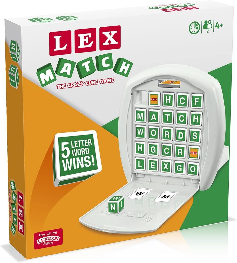 Lex Top Trumps Match - The Crazy Cube Game