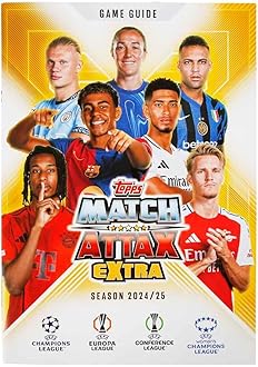 Topps Match Attax Extra 24/25 Extra Special Starter Pack (Album, Includes 29 Cards + 3 LE Cards)