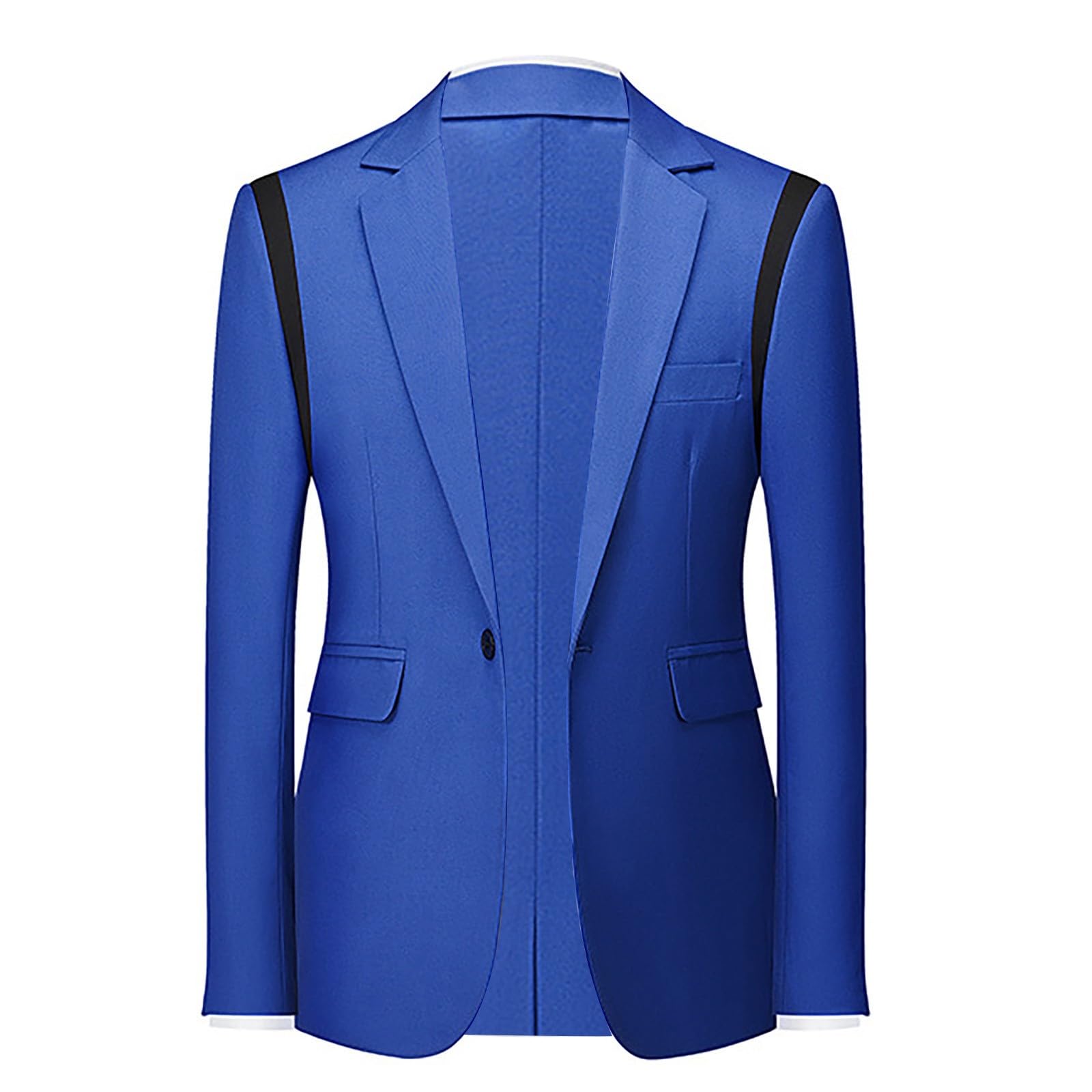 Leichter Herren-Blazer Aus Baumwoll-Leinen – Sommerjacke Mit Schmaler Passform, 2 Knöpfen & Taschen Für Business, Hochzeit & Party