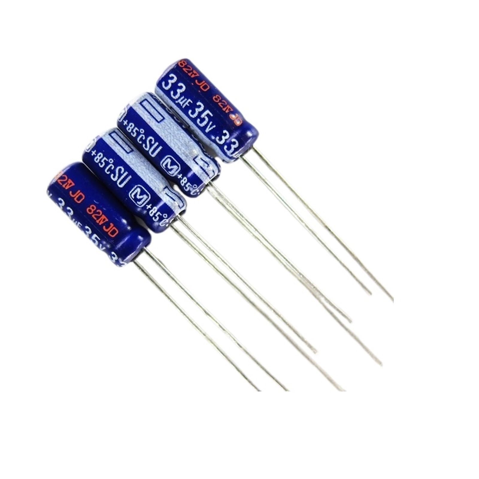 Condensateur électrolytique SU 33uF 35V pour réparations électroniques, lot de 20 pièces