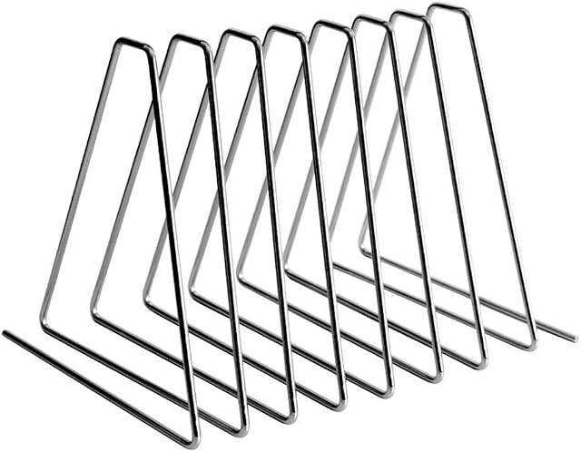 N A Magazine Holder, Newspapers Holder, Desktop Iron Storage Rack Bookshelf Multifunction Triangle File Organizer Decor Home Office, Black