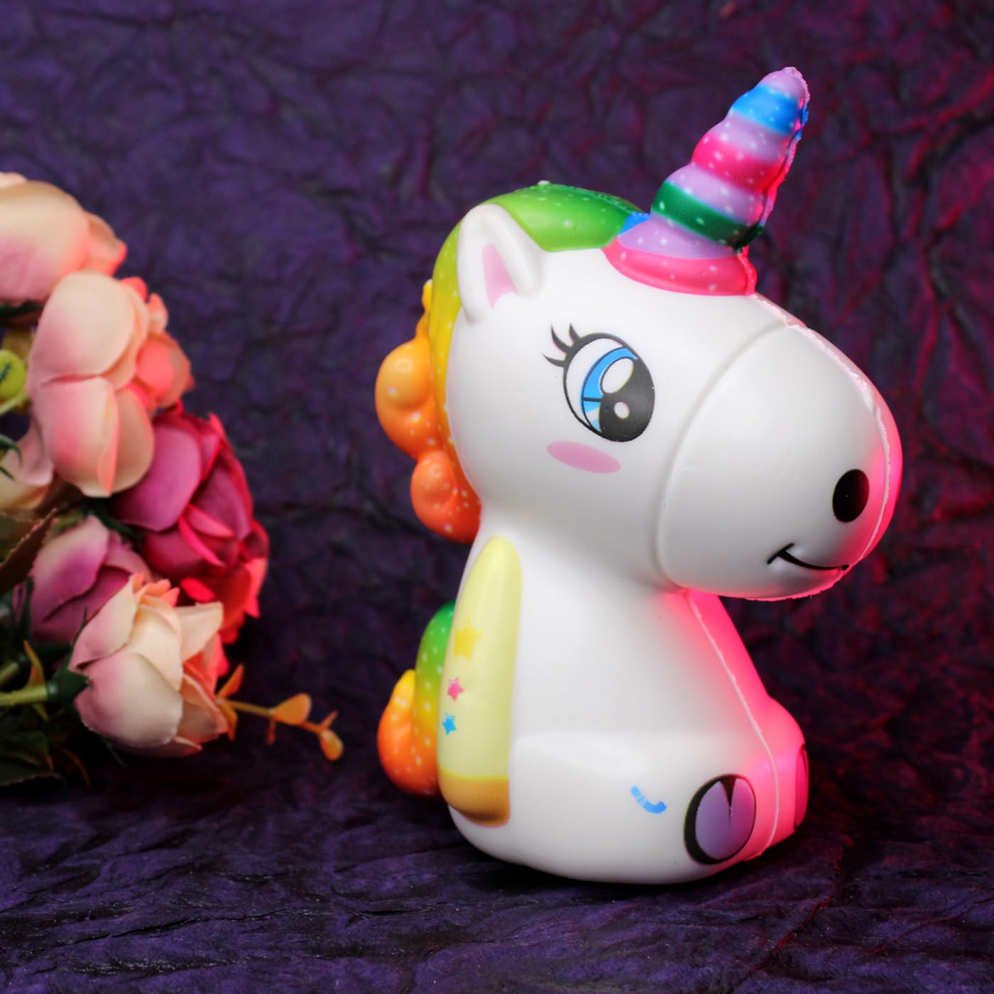 AASA Unicorn Squishy Fidget Toys Slow Rising Squishies Party Favors for Kids Goodie Bags Birthday Stress Relief Toy (Unicorn Head) (B0D6BRD6X1) Amazon Price History, Amazon Price Tracker