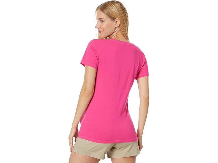Beach Design Heart Short Sleeve Crusher™ Vee - Image 2