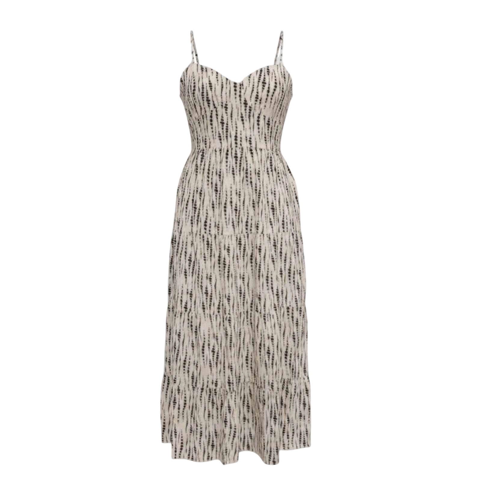 Robe d'été bohème chic avec de délicates bretelles nouées - 6