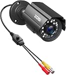 ZOSI 1080P CCTV Camera Outdoor Indoor Hybrid 4 in 1 HD TVI/CVI/AHD/CVBS Home Security Cameras System,Night Vision,Waterproof Metal Housing Bullet Cam For 960H,720P,1080P,5MP,4K analog Surveillance DVR