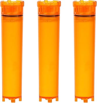 Shower Filter VCF-03 - Vitamin C Shower Refill Filter, 6 Cartridges 1 pack of 3x2 For VitaPure Sonaki Vitamin Shwoerhead, VCF-100, 100V, SUF-300VPX, VPM300