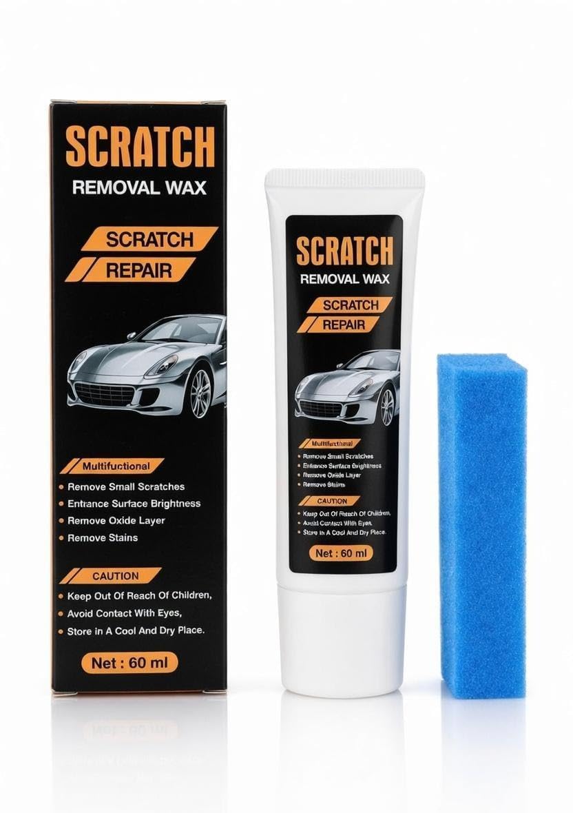 Car Scratch Removal, Car Scratch Remover Paste Wax, Paint Scratch Remover, Dent Remover, Car Rubbing Polish, Scratch Removal-image-42