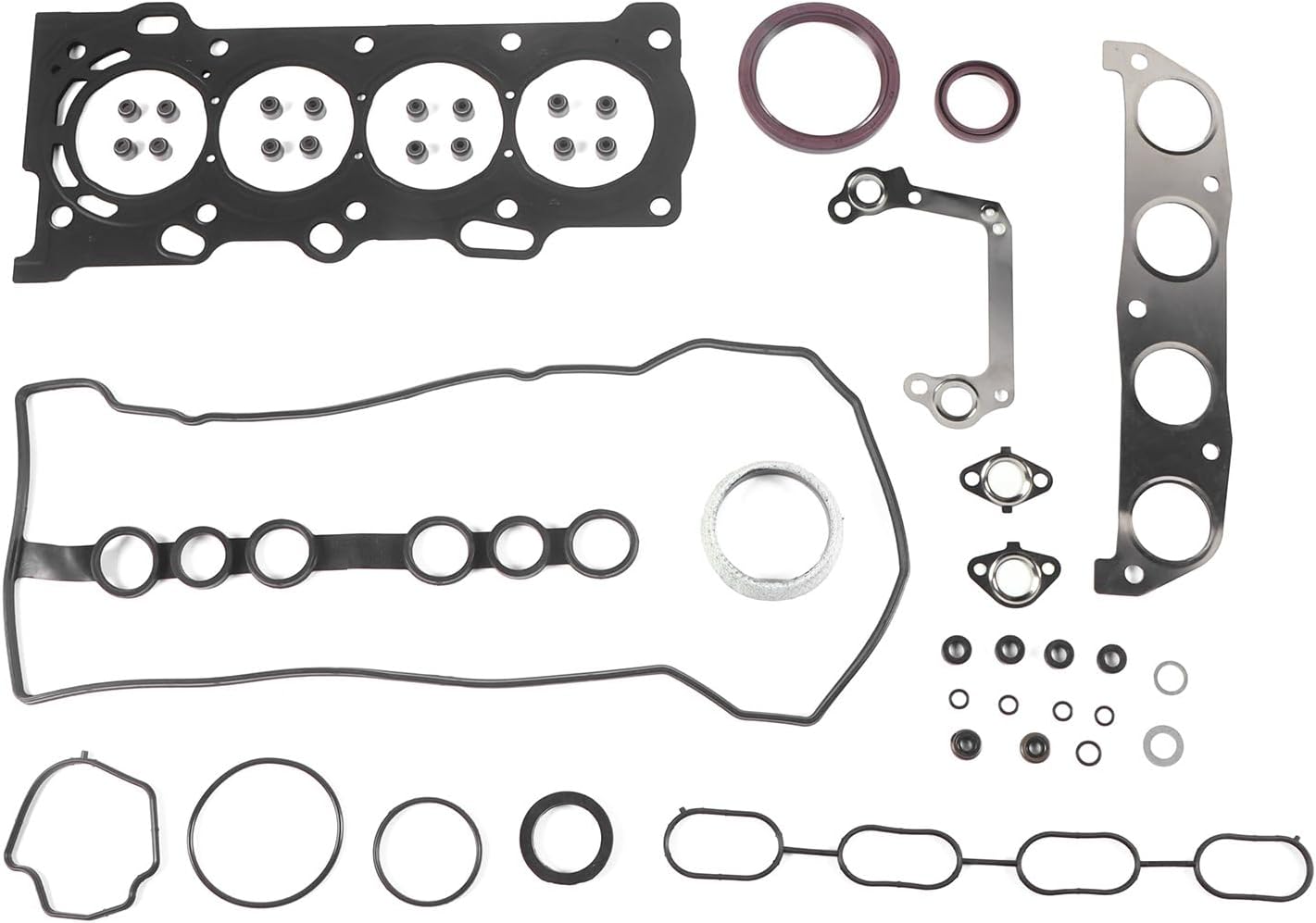 1Set HS26158PT Engine Overhaul Gasket Seals Kit Fits For Corolla/Celica/MR2 Spyder/Prizm, 1.8L 1ZZ-FE, Replace HS26158PT-1 04112-22041 11115-22040