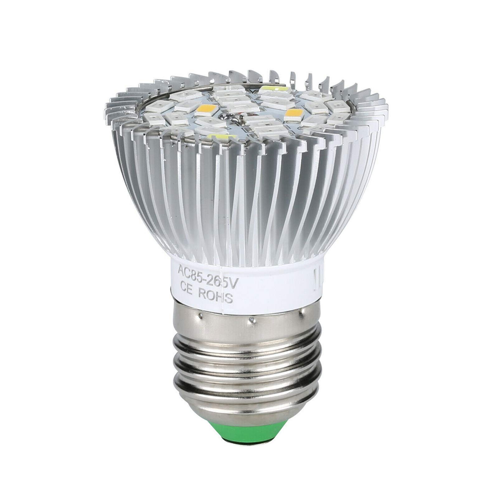 Fawoonu LED bulb, Full Spectrum E27 LED Grow Light Bulb 28W Grow Plant Light for Plng Greenhouse Organic Indoor Plants