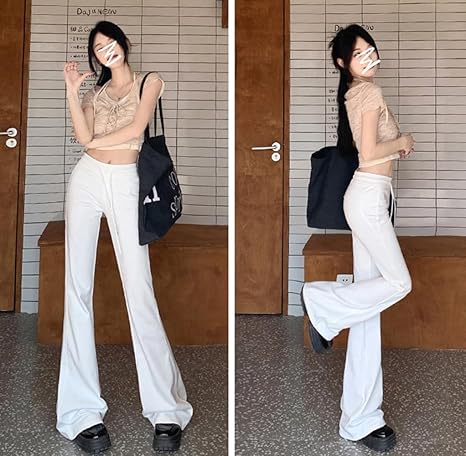 ホワイト スポーツパンツ ウエストゴム 613ZMrGn5vL._AC_SX466_.jpg