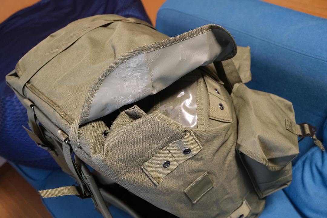 【レプリカ美品】米軍 アリスパック　アリスフレーム付き Amazon.co.jp: アリスパック Lサイズ フレーム付き 米軍 リュック