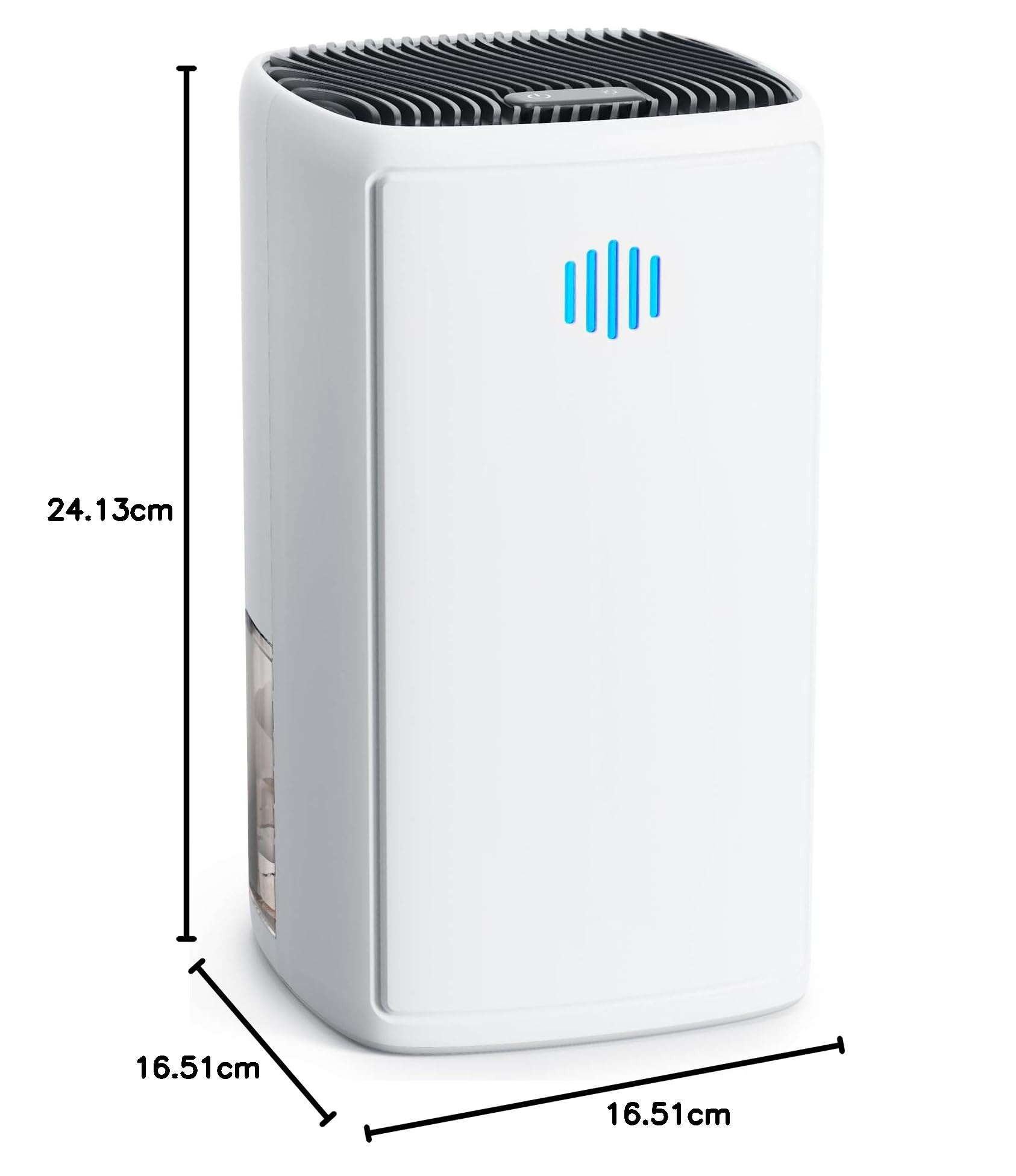 TABYIK - Deshumidificador de 38 onzas, pequeño, silencioso, ahorro de energía, con apagado automático, para baños, armarios y caravanas