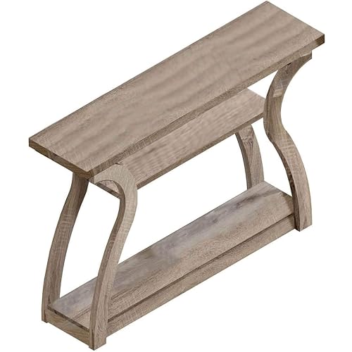 Monarch Specialties , Hall Console, Accent Table, Dark Taupe, 47"L