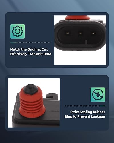 Miniatura 3 de SCITOO 8.12614970081621E+19 Sensor de presión absoluta del colector 2PCS apto para 1998-1999 para Acura SLX 2004-2007 para Buick Rainier