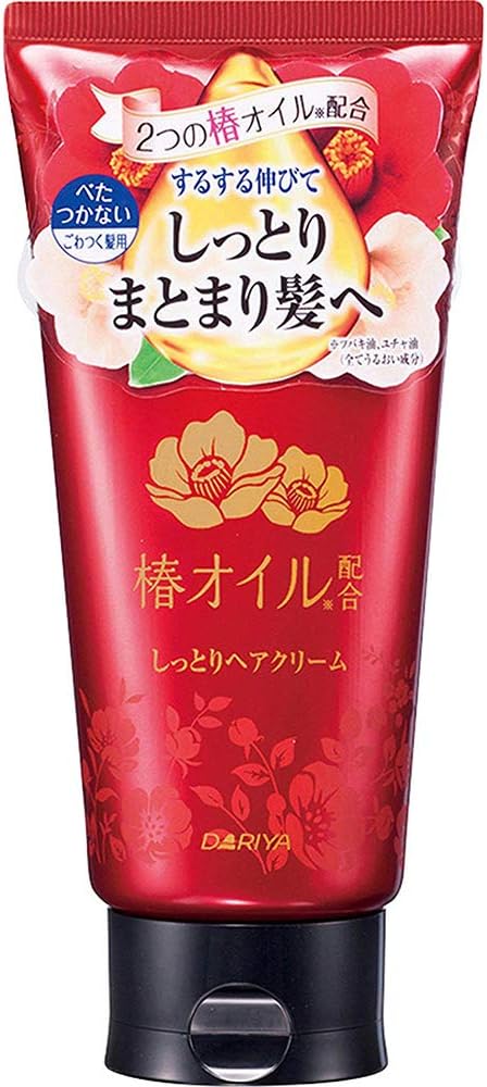 Dallya Tshubaki Oil Hair Beauty Cream - 100ml (Harakjuku Culture Pack)