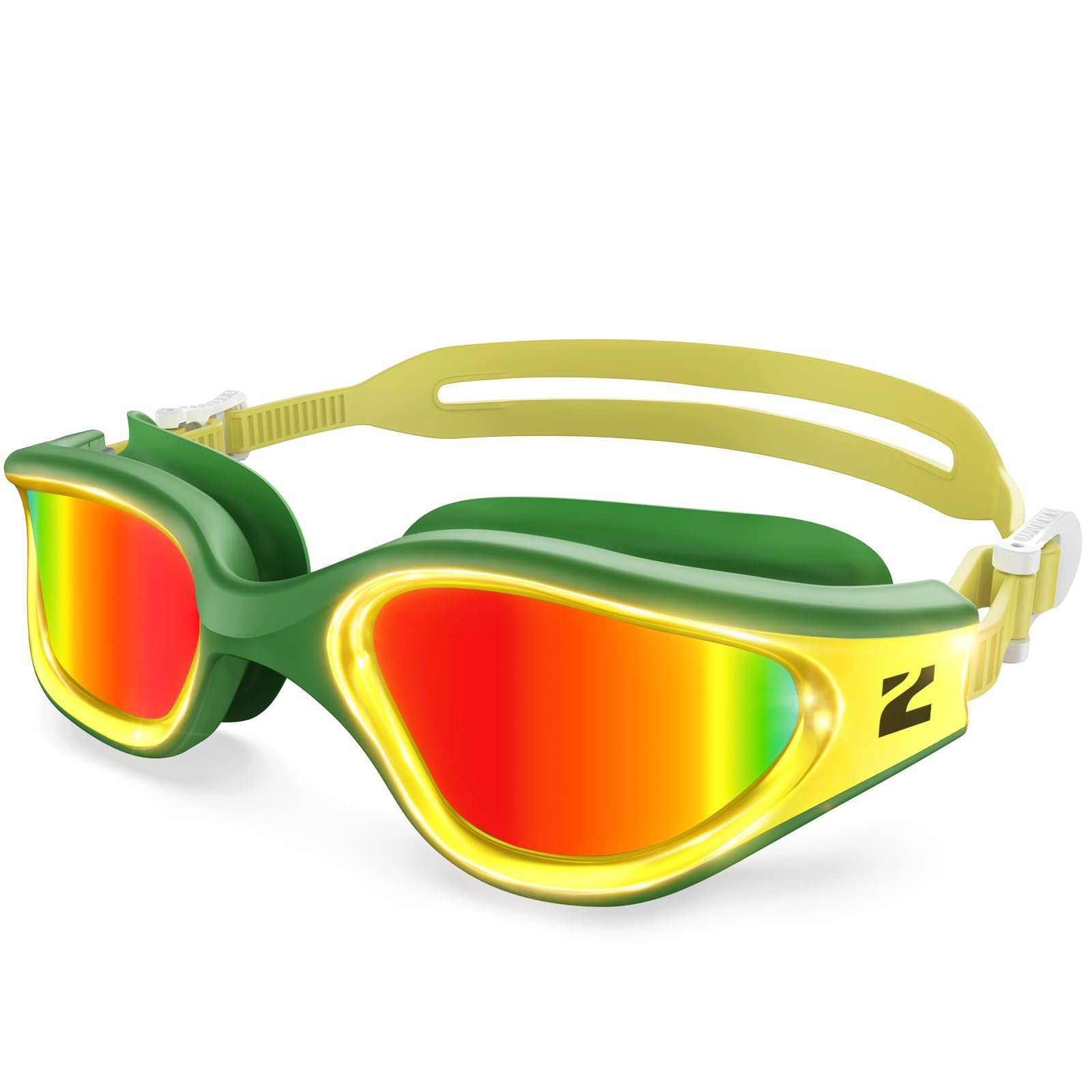 ZIONOR G1 NAVA Super Anti-Nebel Schwimmbrille, Uni, Erwachsene, Damen, Anti-Beschlag, Komfort Profi, 100% UV-Schutz, Taucherbrille