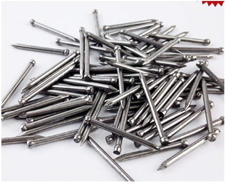 Cement Nails,Wall Pins Tacks Nails for Woodworking Wooden Floor Baseboard Headless Steel Nails, Nails, Solid Wood Baseboard Round Head Nails, Baseboard Nails(25mm70)