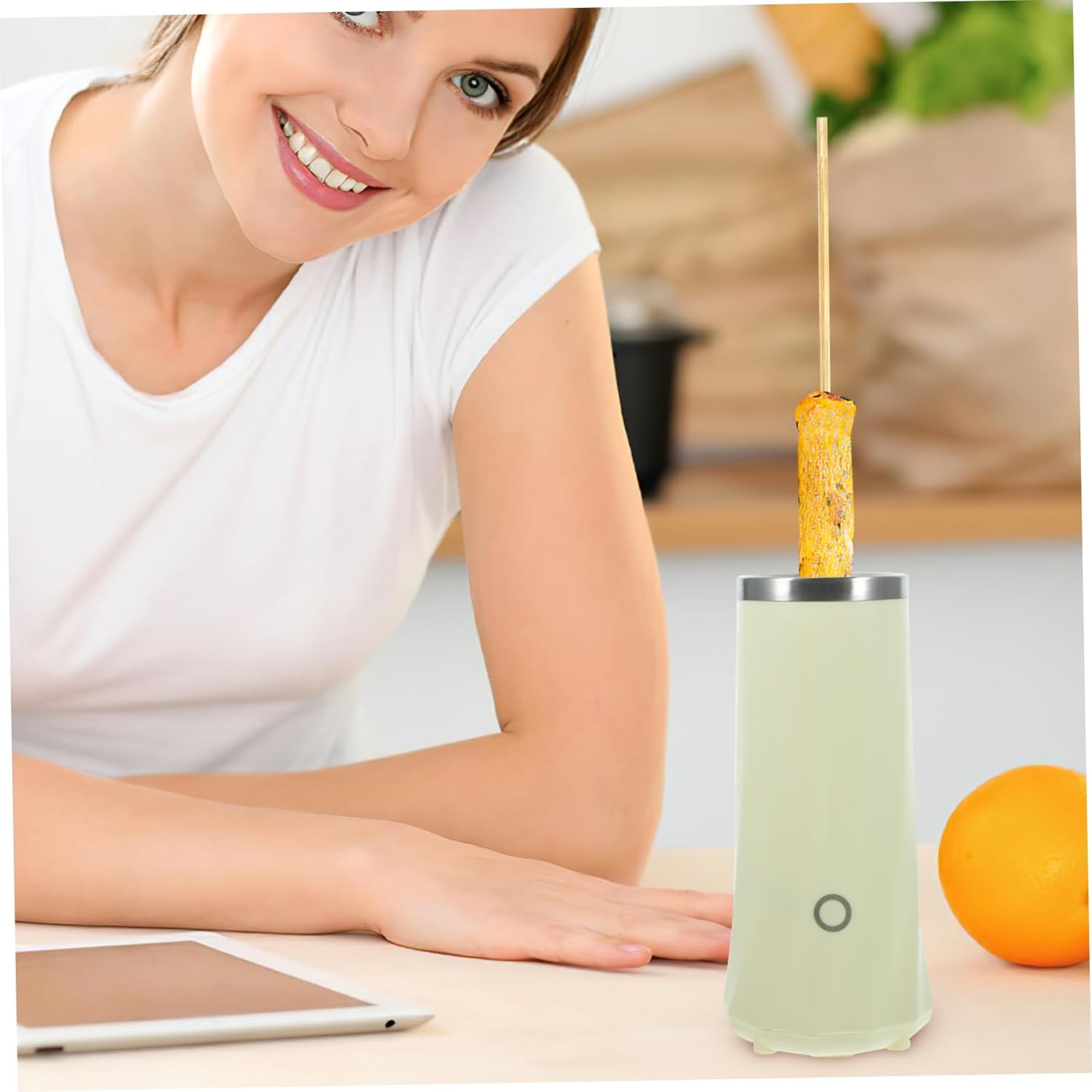 Automatic Stainless Steel Egg Sausage Roll Maker Mini Vertical Breakfast Machine Household Kitchen Appliance for Quick Healthy Meals