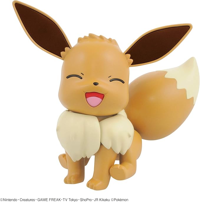 BANDAI Hobby Pokémon Eevee Model Kit - Armable Snap-Together miniatura 2