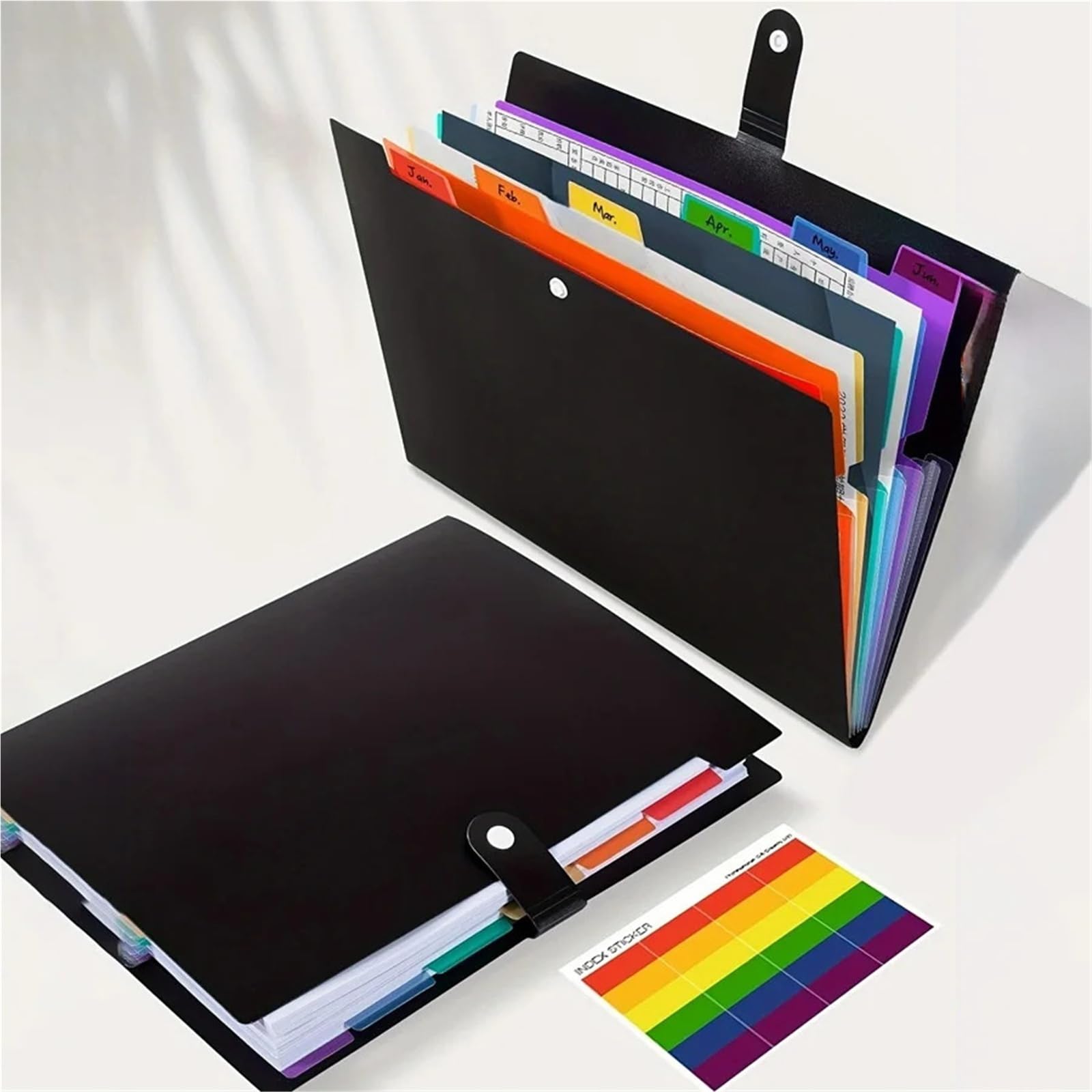 Carpeta Clasificadora Organizador de bolsas archivos acordeón