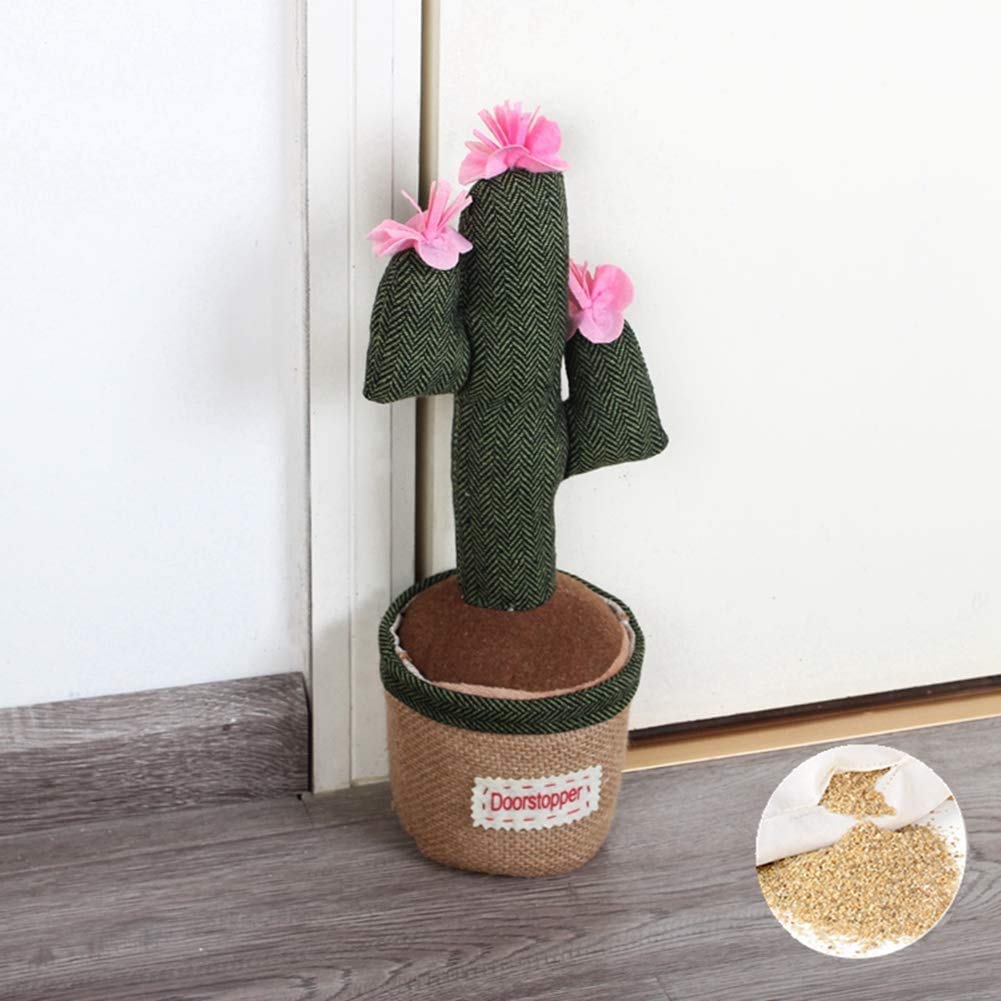 Tope De Puerta De Tela Con Forma De Animal – Tapón Pesado Y Cuña Decorativa Para El Hogar, Original Y Funcional
