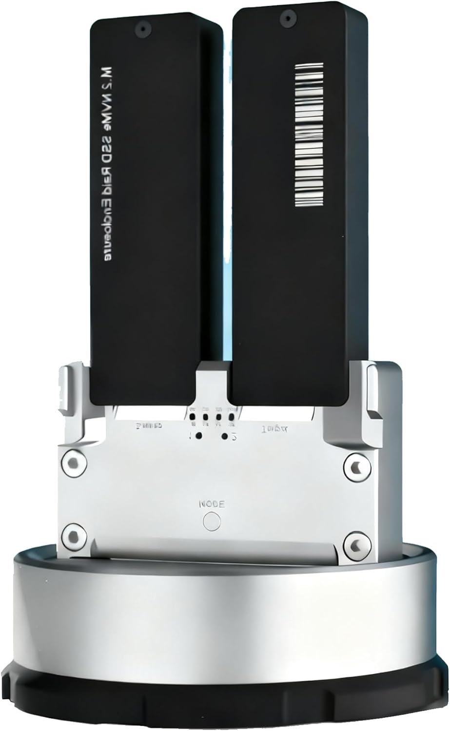 M.2 SSD Enclosure Offline Cloning M.2 Dual Disk Array NVME/SATA Enclosure 8T PD100W 10Gbps SSD Docking Station Reader