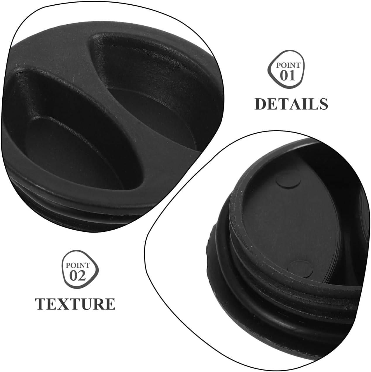 Outdoor Umbrella Base Plug 2 Pack Water Sack Replacement for Patio Umbrellas Leakproof Warm Water Bottle Plug