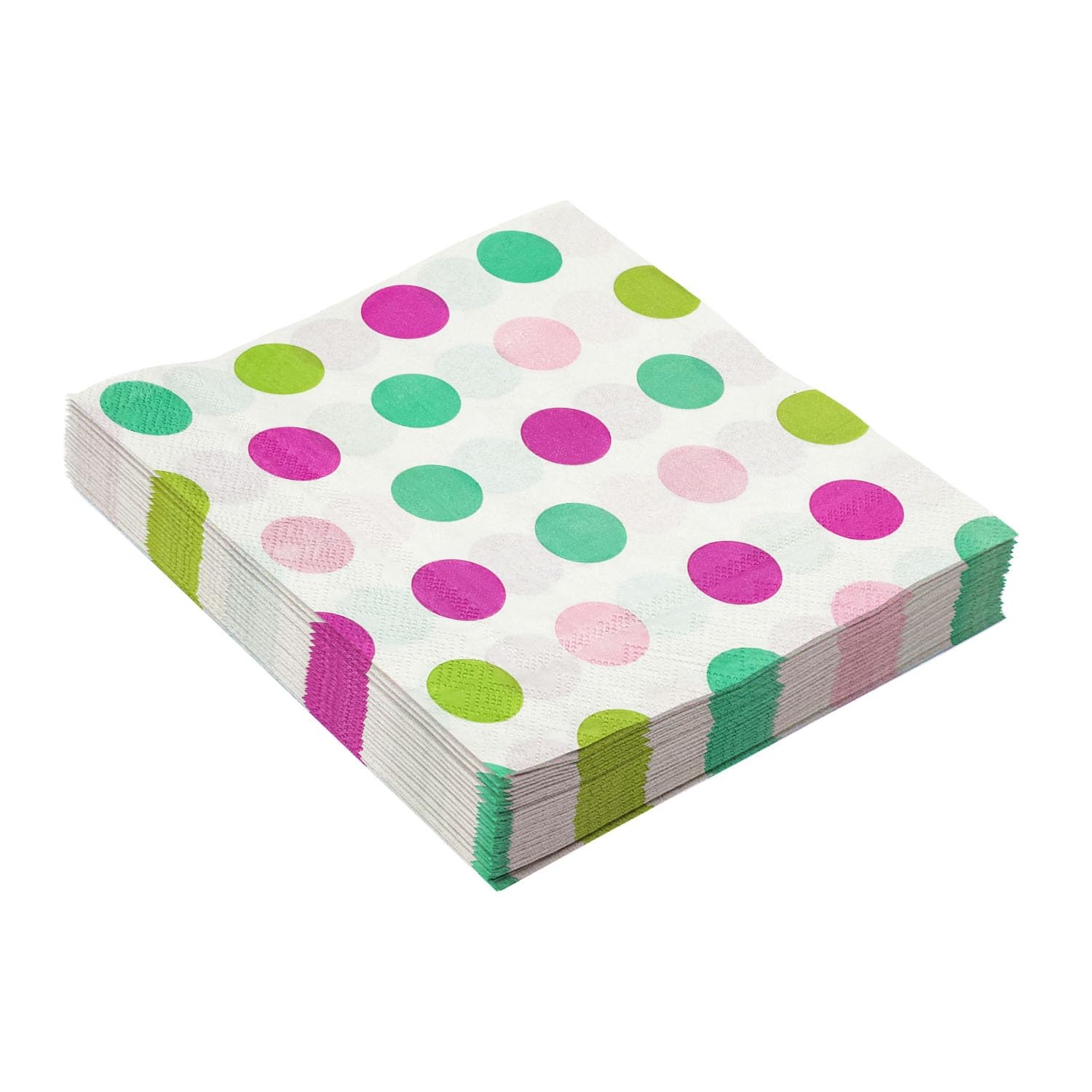 Servilletas Papel Círculo De Color Desechables Servilletas Decoupage Cocktail Cumpleaños 2 Capas Toilet Papel Higienico Decoración de Mesa para Bodas,Fiesta en el Jardín 30 Paquetes(33x33cm）