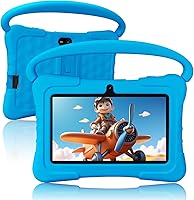 Vista 1 de Tableta para niños de 7 pulgadas, tabletas Android 13 de 32 GB con WiFi, cámara dual, educación, juegos, software para niños preinstalado, tabletas