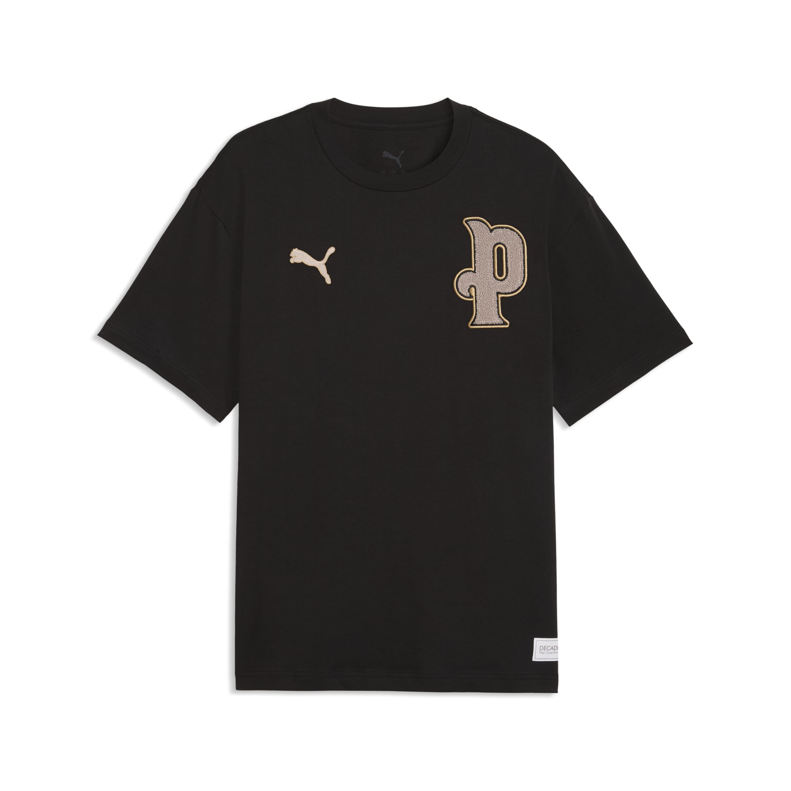 PUMA Manchester City Men's Pep Guardiola Decade Tshirt - Black - L