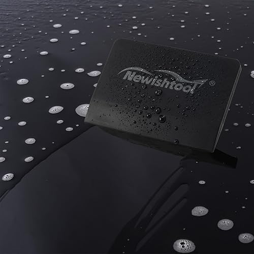 Miniatura 10 de NEWISHTOOL Escobilla de silicona suave, escobilla pequeña para vinilo, 2 piezas de espátula PPF para tintar ventana, rascador de hoja en V para