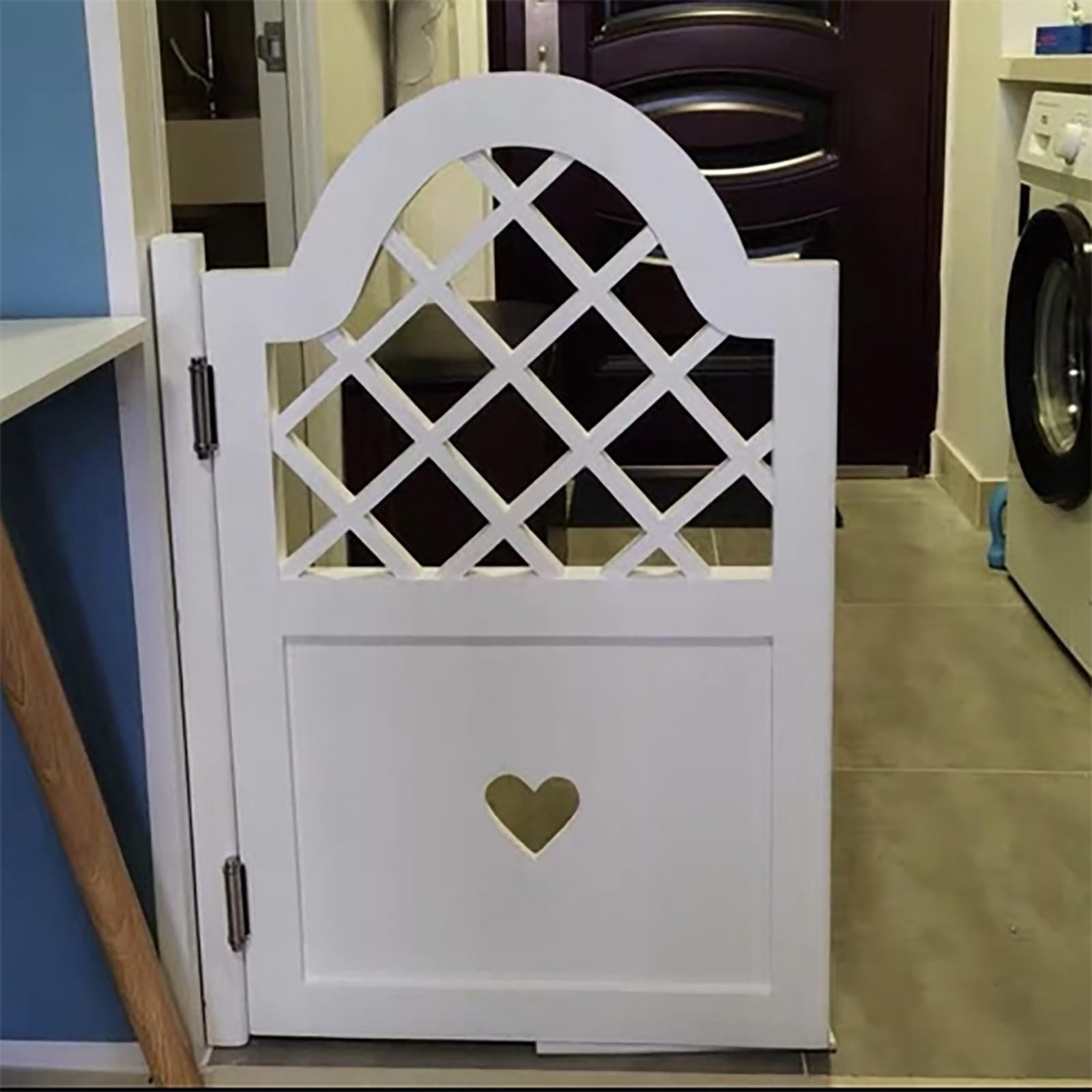 Porta a battente per saloon in legno naturale, con chiusura automatica, stile retrò, per interni, cucina, dispensa, porta singola porta (65 x 80 cm)