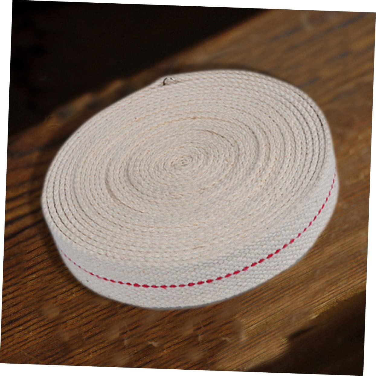 Kerosene Lamp Wick Replacement 5Pcs Pure Cotton for Oil Lamps Beige