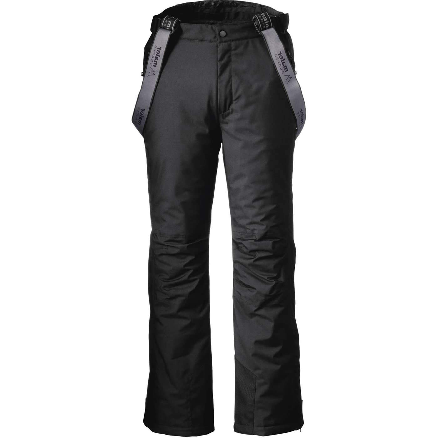 Maier Sports SKI Hosenträger für Skihosen Snowboardhosen, Einheitsgröße, Schwarz