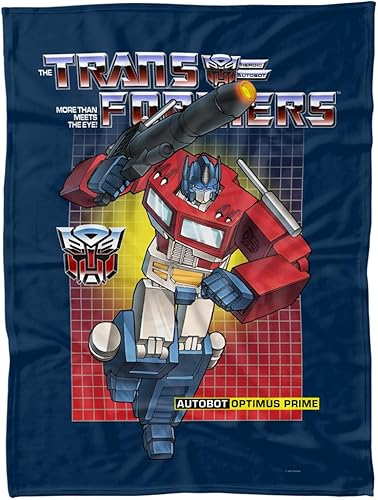 LOGOVISION Transformers Optimus Prime - Manta polar de 60 x 80 pulgadas LOGOVISION Transformers Optimus Prime - Manta polar de 60 x 80 pulgadas