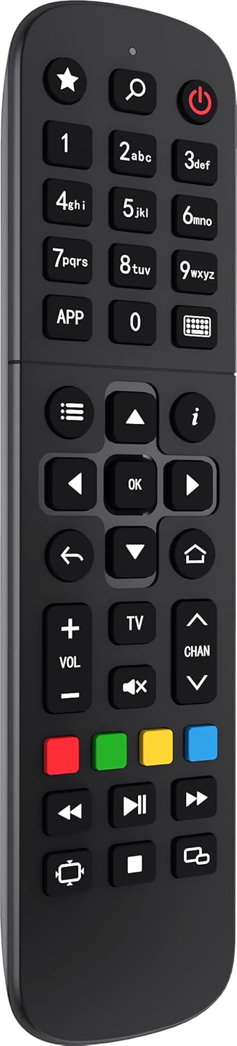 Infomir MAG 522W1 Remote Control, close-up